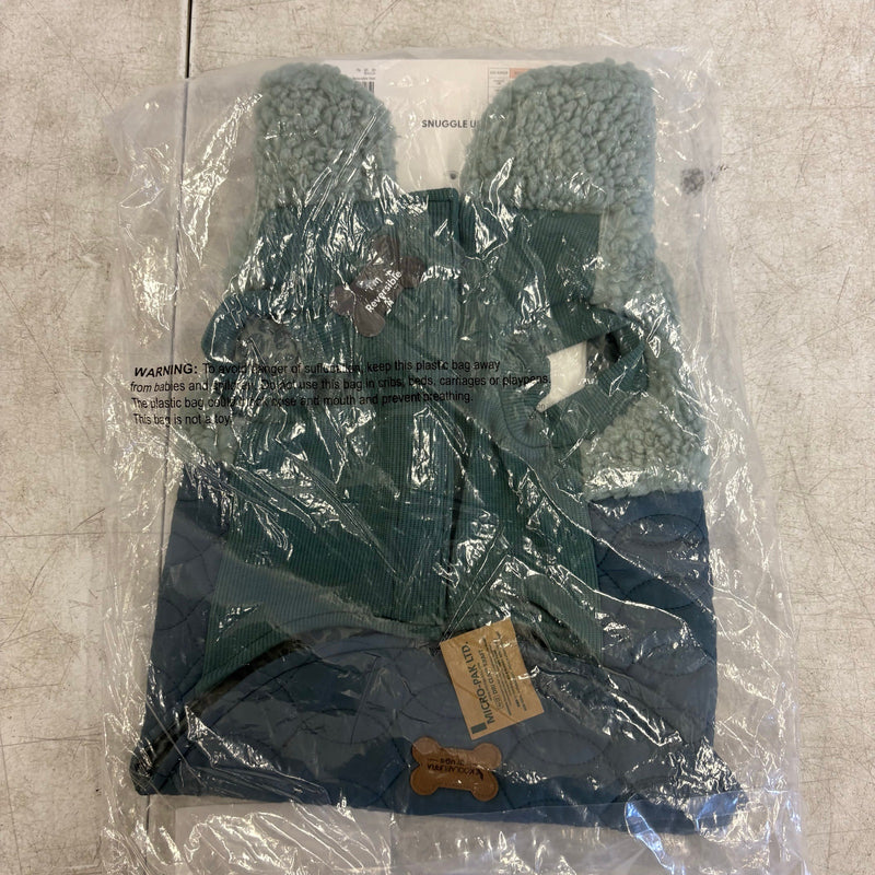 Koolaburra by UGG Pet Carson Reversible Dog Vest - 15-16" Collar, Green - Medium