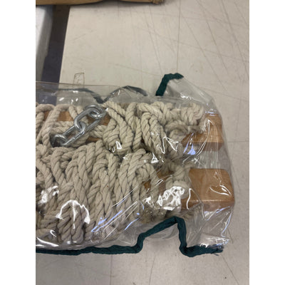 Castaway Living 13 ft. Double Traditional Hand Woven Cotton Rope Hammock