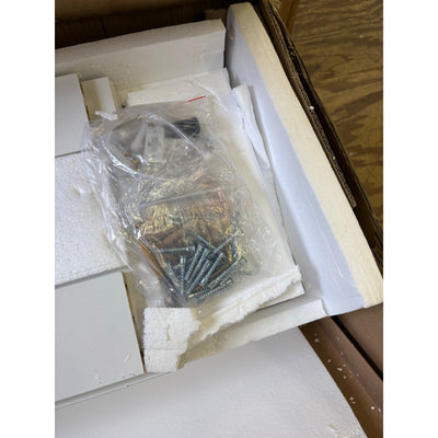 Tribesigns - 10-Tier Shoe Cabinet, Wooden Shoe Storage Rack w 30 Cubbies White