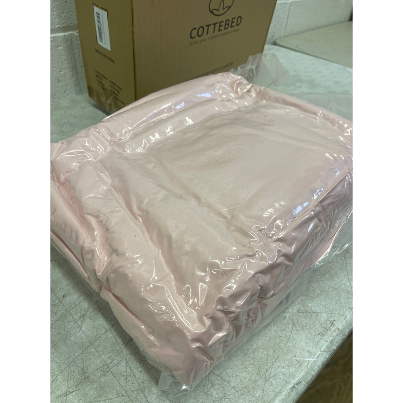 COTTEBED Super Soft Comforter Set, Pink KING/CALIFORNIA KING 107"x92" Bedding