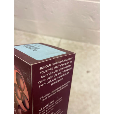 PMD Clean Body - Smart Body Cleansing Device Silicone Brush & 3 Attachments Red