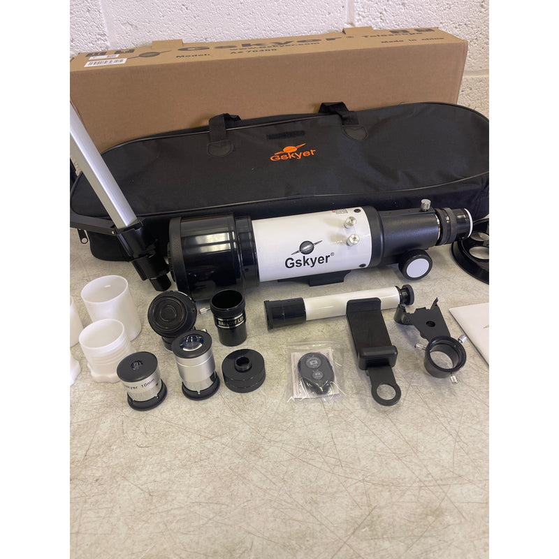 Gskyer Telescope, 70mm Aperture 400mm AZ Mount Astronomical Refracting Telescope