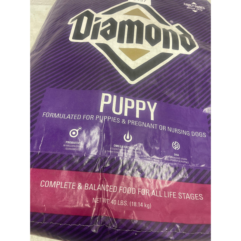 40lb Diamond Premium Puppy Complete & Balanced Dry Dog Food Formula for Puppies