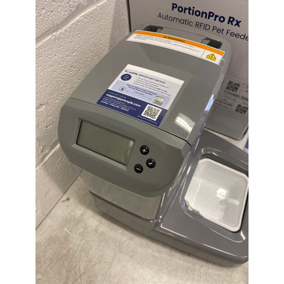 PawsPik PortionPro Rx RFID Automatic Pet Feeder for Cats & Dogs - Gray