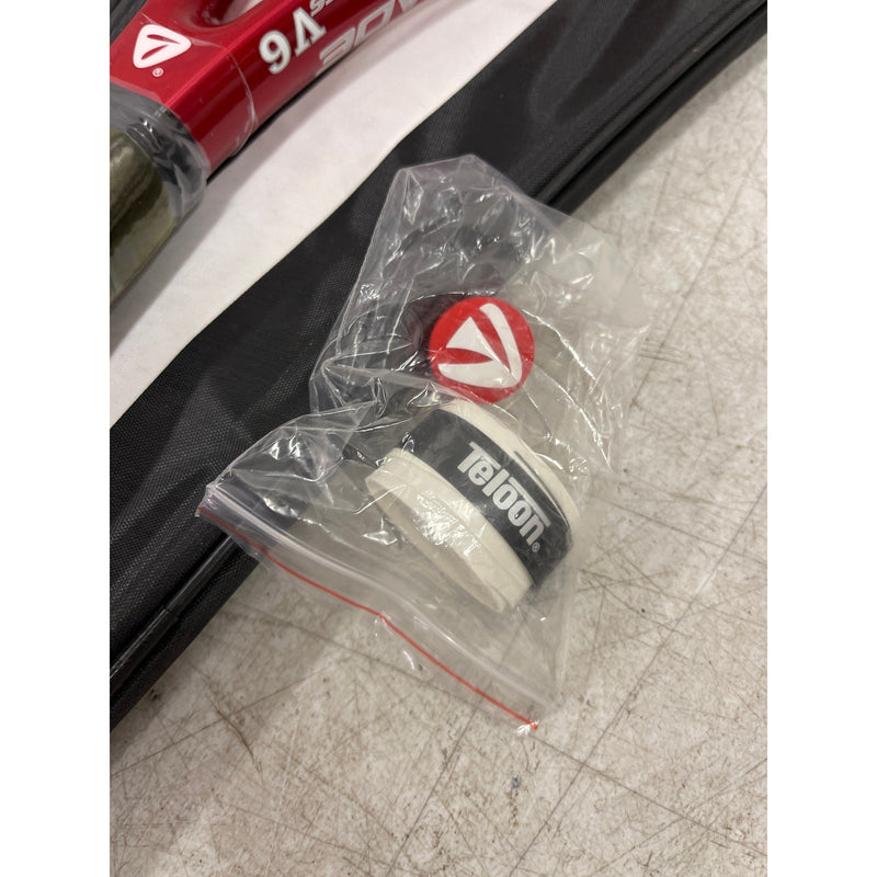 Teloon Adult Recreational Tennis Rackets 27 Inch X-Blade V6 Micro Carbon - Red