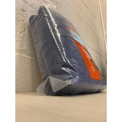 SUSYBAO Queen Seersucker Duvet Cover Navy Blue Comforter 100% Cotton Soft