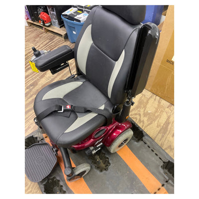 Merits Power Wheelchair 300 LBS Capacity Model P313 - RED - UNTESTED