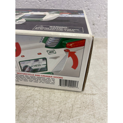 2001 Hess Helicopter with Motorcycle and Cruiser New in Original Box Rare HTF