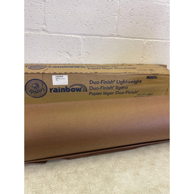 Pacon 63020 Rainbow Duo-Finish Colored Kraft Paper 36-Inch x 1000 ft, Brown