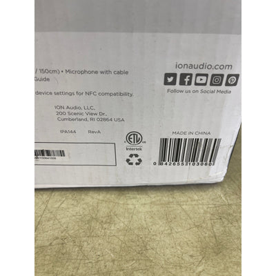 ION Audio Total PA Live, Speaker System, Premium Wide Sound High-Power Bluetooth