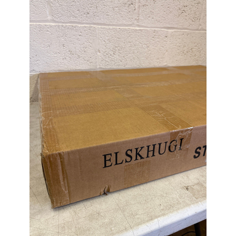 ELSKHUGI Stainless Steel Prep and Work Table 36" x 24" w Wheels & Bottom Shelf
