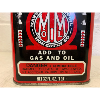5-PACK Vintage Marvel Mystery Oil Can Top Cylinder Lubrication Additive 32oz