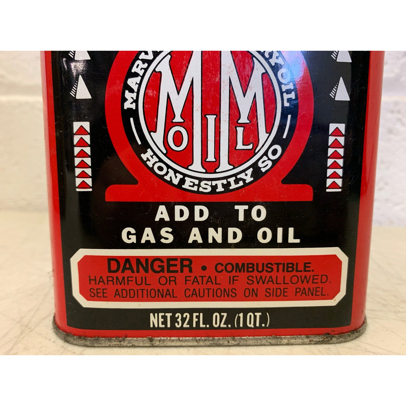 5-PACK Vintage Marvel Mystery Oil Can Top Cylinder Lubrication Additive 32oz