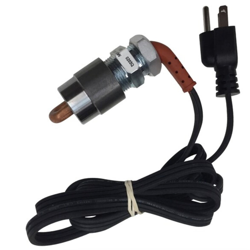 Kats Engine Frost Plug Heater, 1-1/4 NPT, Drive In, copper, 5ft cord, 600W, 120V