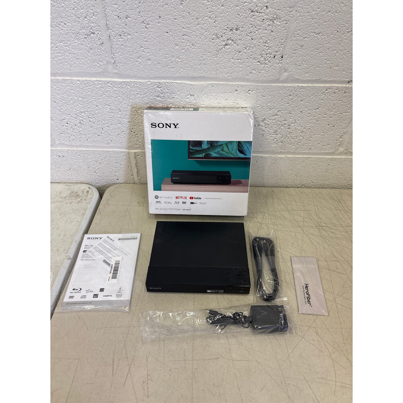 Sony Streaming Blu-ray DVD Player w Built-in Wi-Fi Dolby BDP-BX370 NO REMOTE