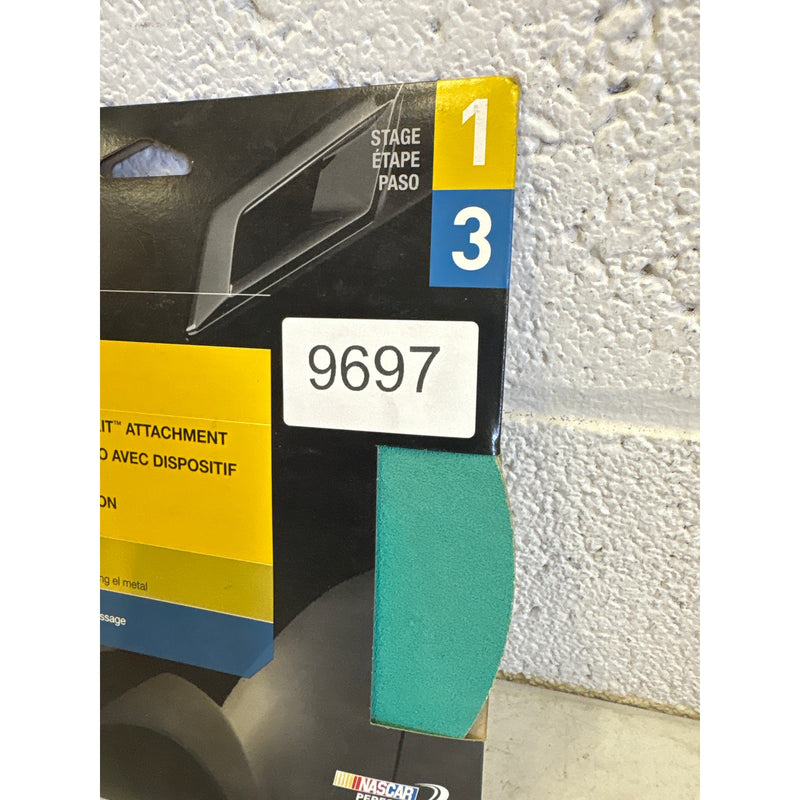 PACK-OF-5 3M Sanding Disc with Stikit Attachment, 31549, 80 Grit, 8" Disc