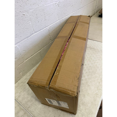 7.5ft Pre-Lit Pink Christmas Tree with Remote, Metal Base & Bright White Lights