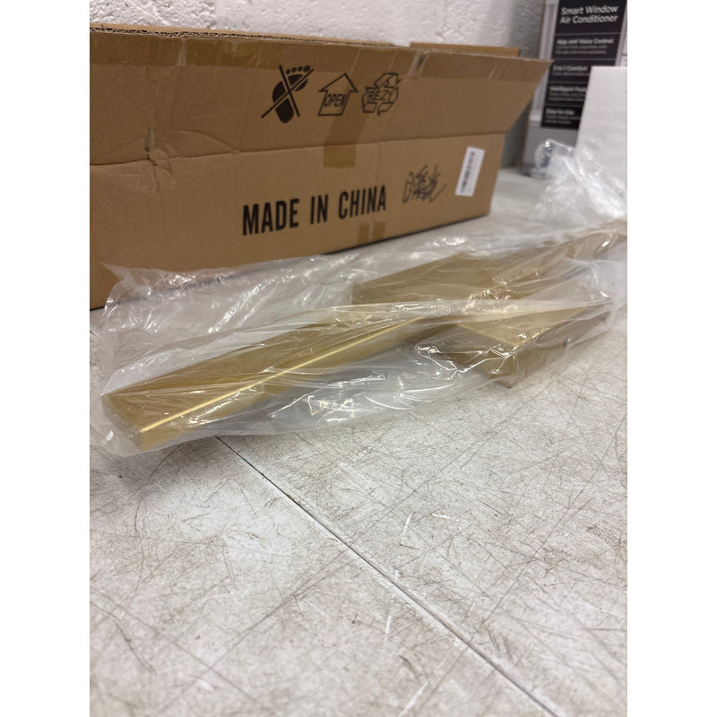 Flush Mount LED Wall Sconce 23.5" CraftThink Gold Bar, Wall Lights, Modern