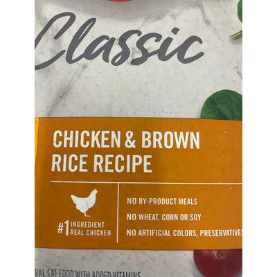 Cat Food Chicken & Rice 12lb Chicken Soup for The Soul Classic Dry Weight&Mature