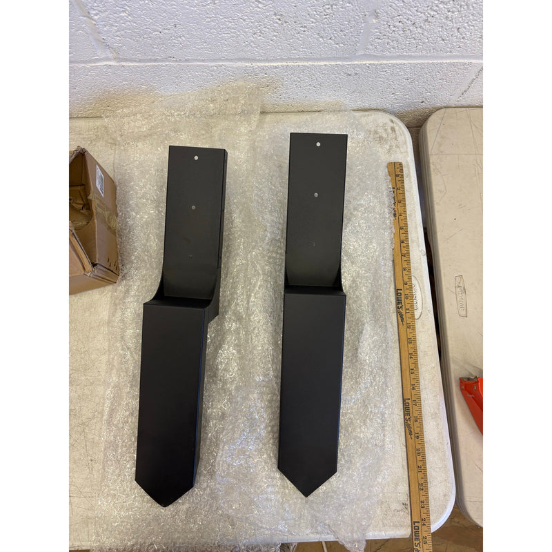 2-Pack Fence Post Repair Stakes Kit Heavy Duty Fence Post Repair Bracket Anchor