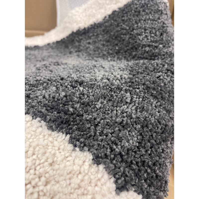 LUMI Cute Bedside Rug, Area Rugs for Living Room Non Slip 30"x71” Black Cat