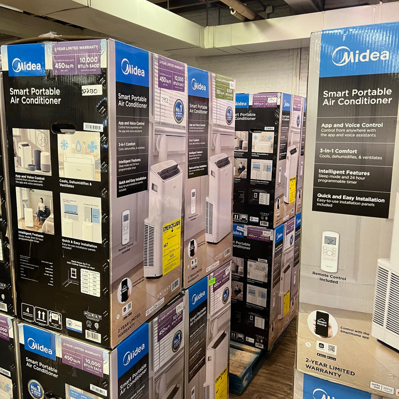 Bulk AC Discount 149 Units, Midea Air Conditioners Window & Portable, Tested & Working, 25% Retail