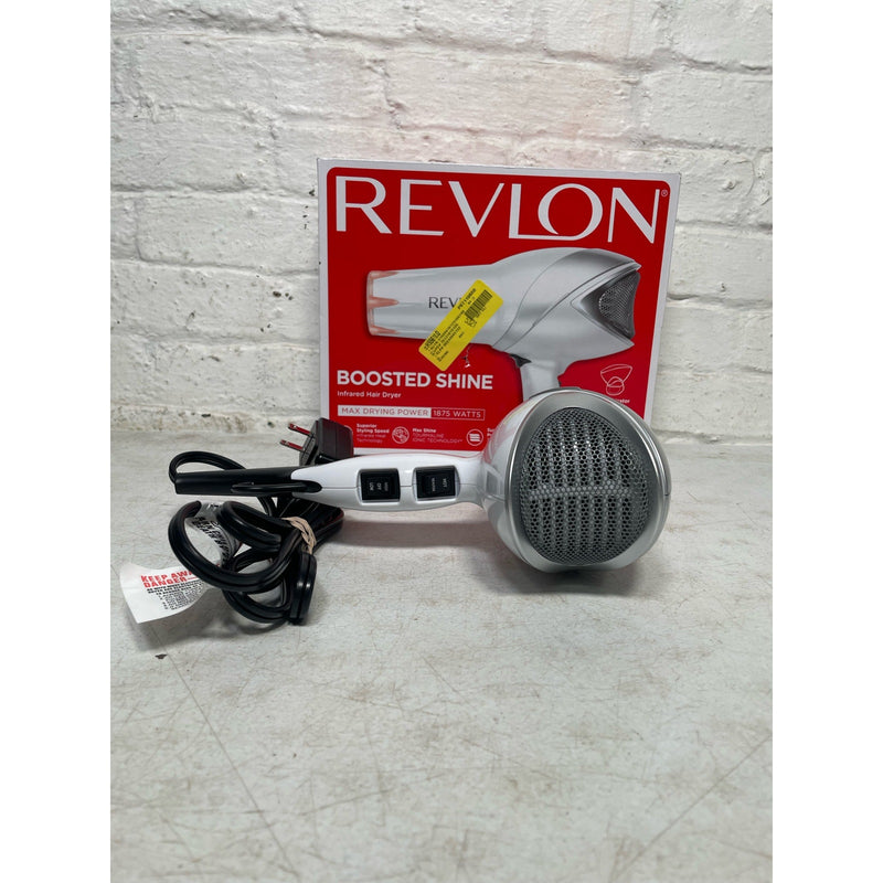 Revlon 1875W Damage Protection Infrared Hair Dryer with Hair Clips, 2 Speeds