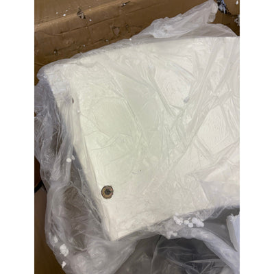 Tribesigns Round Dining Table for 4, Modern 47" Kitchen Table, Gold Metal Base