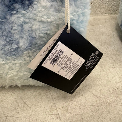 Ugg Teddie Tie-Dye 3 Piece Storage Set Soft Fuzzy Baskets Home Organization Blue