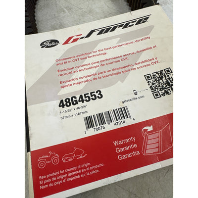 G-Force Automatic Continuously Variable Transmission Belt-G-Force CVT Belt Gates