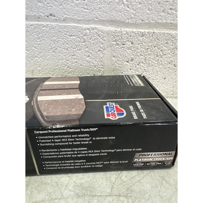 Carquest Professional Platinum Brake Pads w Hardware, Ceramic, Quiet - PXD785H