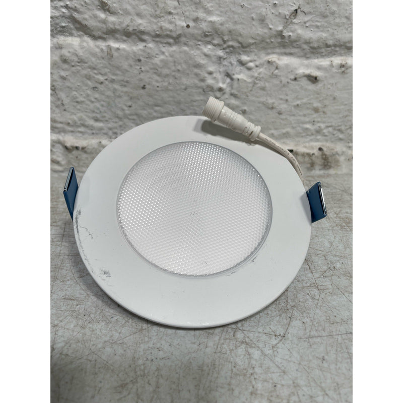 HALO HLB 4 in Recessed Light Kit, Dimmable LED Adjustable, Retrofit Installation