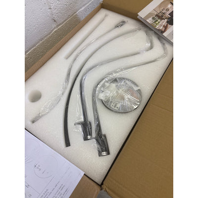 TDGXFL 6-Light Black Chandelier Light Fixture Wagon Wheel Chandelier 28.6in E12