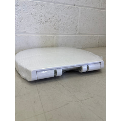 Dayao Premium Round Toilet Seat with Cover, Slow Quiet Close, Bathroom - White