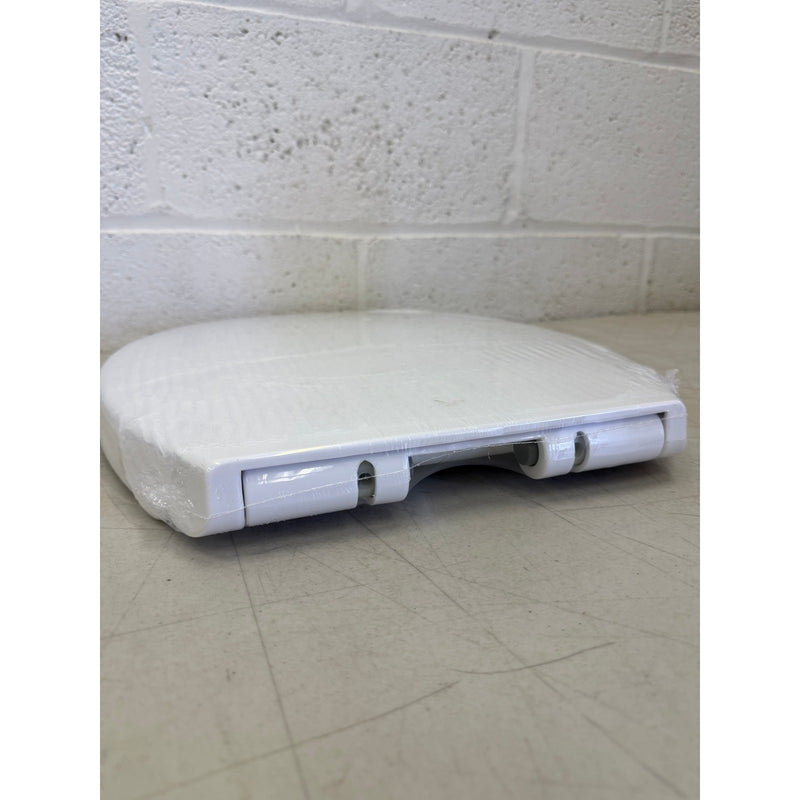 Dayao Premium Round Toilet Seat with Cover, Slow Quiet Close, Bathroom - White