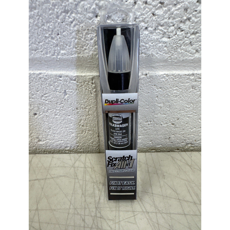 Duplicolor All-in-1 Touch Up Paint Pen, Black Magic Volkswagen LC9Z 0.25 fl oz