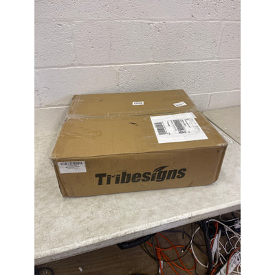 Tribesigns C-Shaped End Table, Round Solid Wood Side Table for Living Room