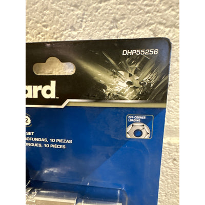 DieHard 1/2" Drive 12-Point Deep Socket Set Metric 10-Piece Hand Tool - DHP55256