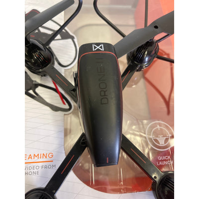 Sharper Image Drone Mach X Outdoor Video Streaming Camera 200 Ft Range - Black