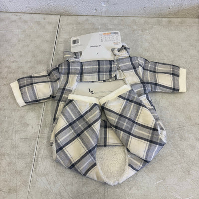 Koolaburra by UGG Pet Alfie Pajama w Hood Dog 17-18" Collar Gray Plaid - Large