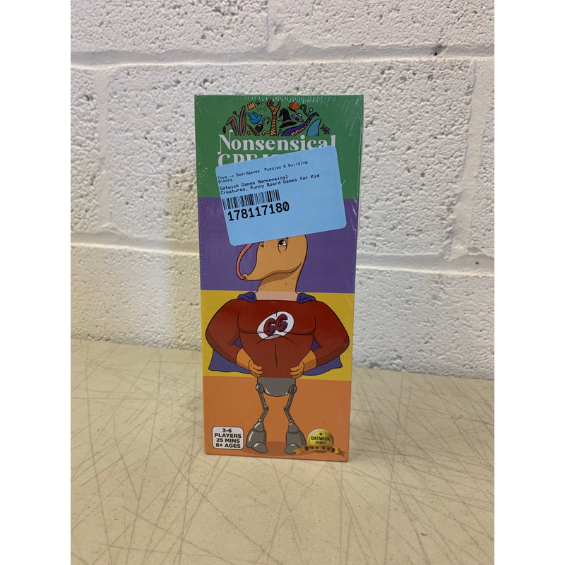 Nonsensical Creatures, New Guessing and Clue-Giving Game, Funny Card Games