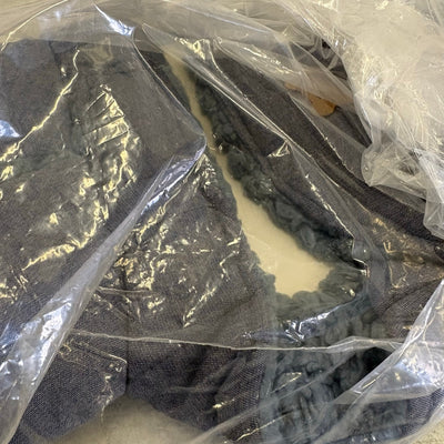 Koolaburra by UGG Pet Attie Dog Vest / Jacket - 17-18" Collar, Blue - Large