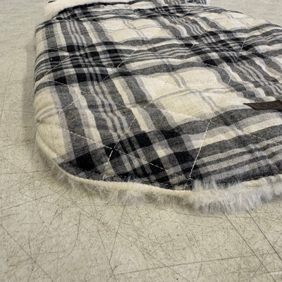 UGG for Pet Tarni Dog Coat, Pet Sweater, 14-16" Collar, Gray Plaid - Large