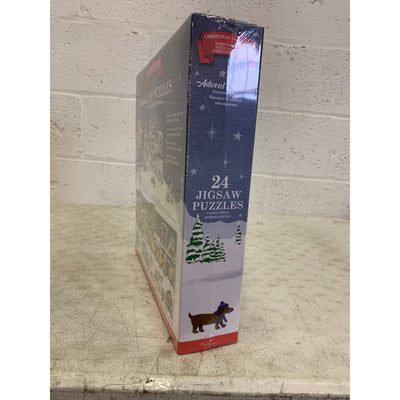 EuroGraphics Puzzles Christmas Town Fair 50pc Puzzle Advent Calendar