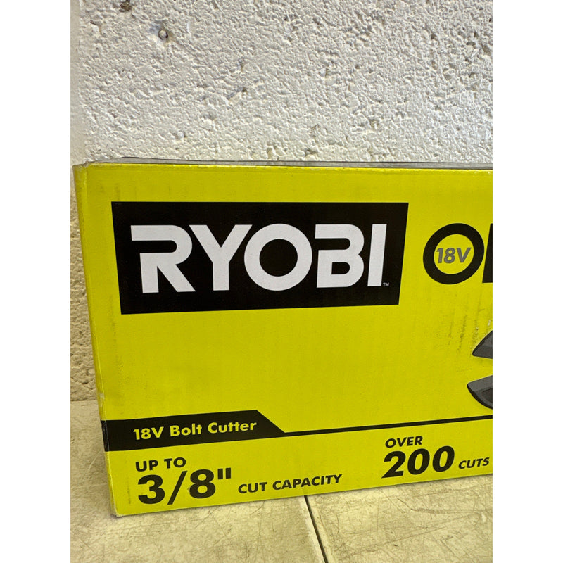RYOBI ONE+ 18V Cordless Bolt Cutters, Hot Forged Steel Jaws - TOOL ONLY - P592