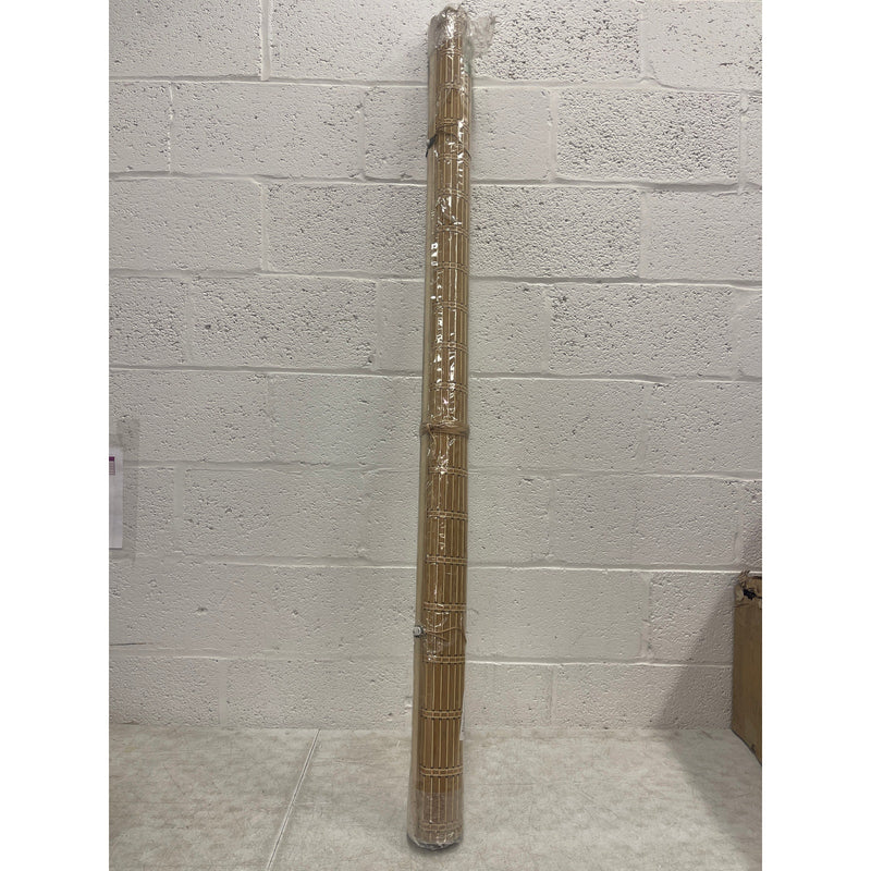 60" Wide Bamboo Blind Window Shades, Corded - Brown UNKNOWN LENGTH