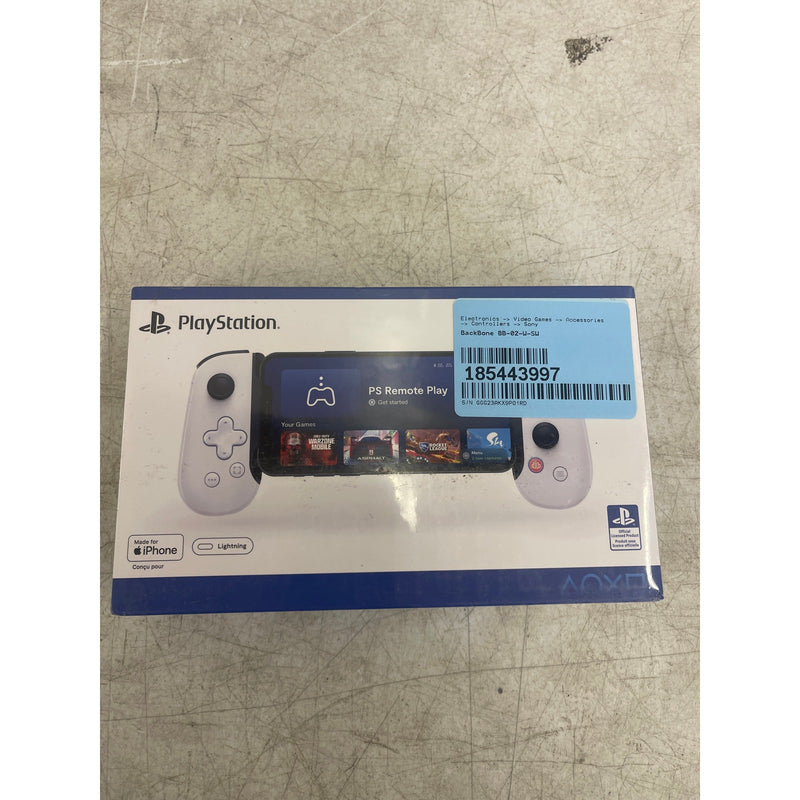 Backbone One PlayStation Lightning Mobile Gaming Controller for iPhone, SEALED