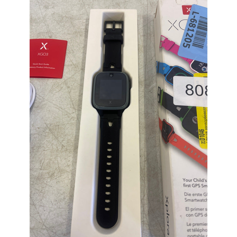 Xplora XGO3 Kids Smart Watch Cell Phone GPS Tracker, Bundle - Black