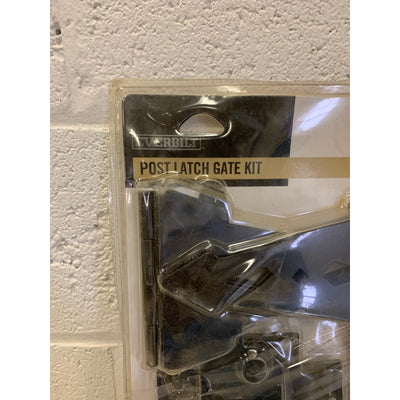 Everbilt Black Post Latch Gate Set