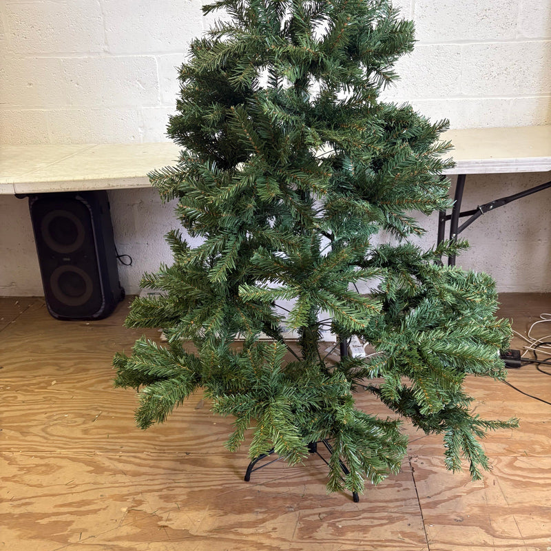 Mupera 6-FT Artificial Christmas Tree, PVC Xmas Pine Tree, 800 Branch Tips Green